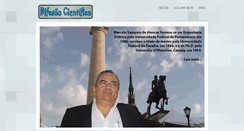 Desktop Screenshot of difusaocientifica.com.br