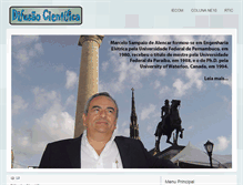 Tablet Screenshot of difusaocientifica.com.br